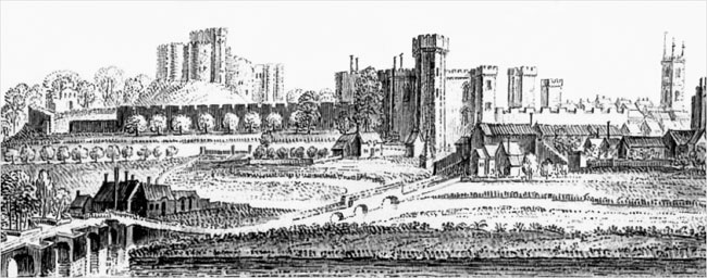 Old image of Bute Park western approach