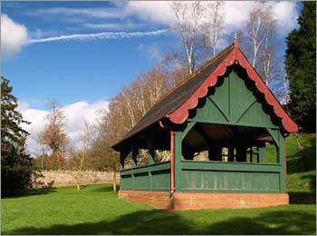 Photo of original summerhouse St Fagans