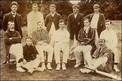 Photo of Glamorgan cricket team in 1908