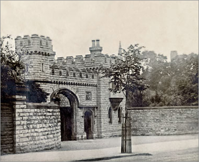 Old photo of West Lodge