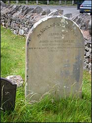 Grave of James Lee on Great Orme