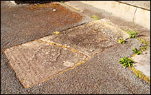 Photo of grave of Mary Foulkes