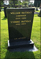 Photo of grave of William Mathias