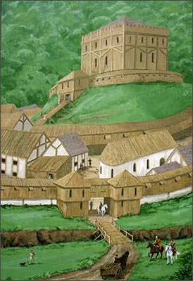 abergavenny_castle_in_1100