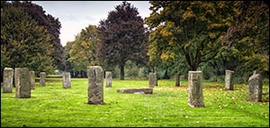 Photo of Gorsedd stone circle at Abergavenny