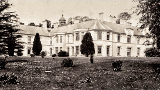 Photo of Abergwili Bishop's Palace in 1871