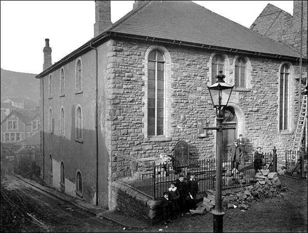 Photo of Ebenezer Baptist church c.1900