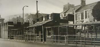 Photo of Carphilly bus station 1962