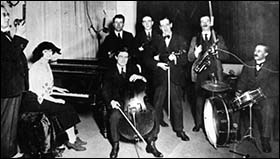Photo from first BBC broadcast in Wales