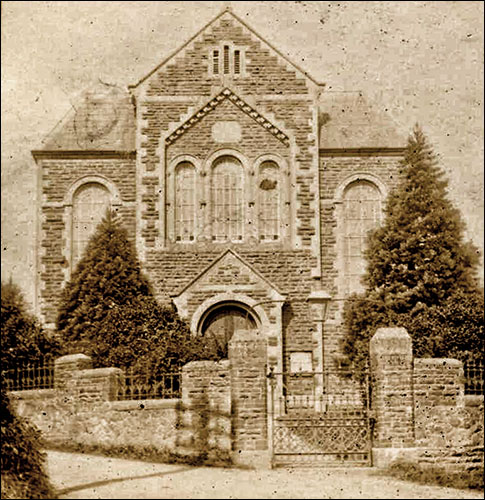 Old photo of St Mellons Baptist Church