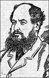 Drawing of William Churchman