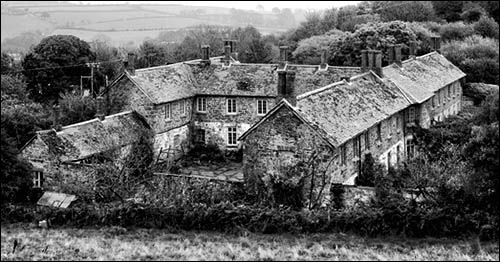 Old photo of Cardigan workhouse