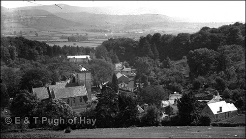 clyro_church_and_village