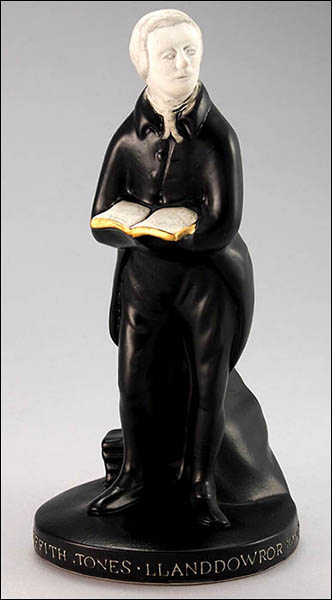 Photo of figurine of Griffith Jones