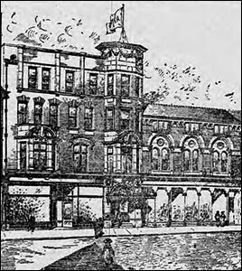 Drawing of Newport YMCA in 1909