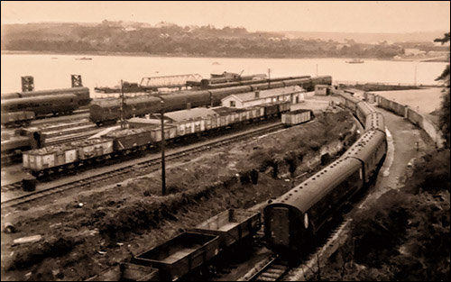 Photo of Neyland station in 1963
