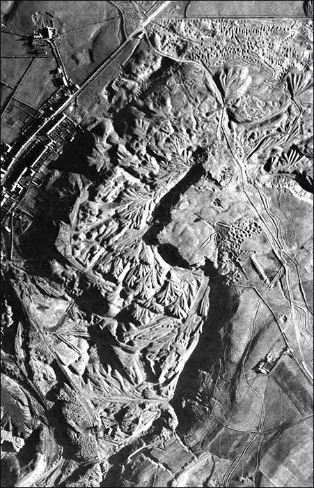 Sirhowy aerial photo taken in 1947