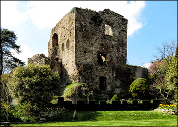 Photo of Usk Castle keep