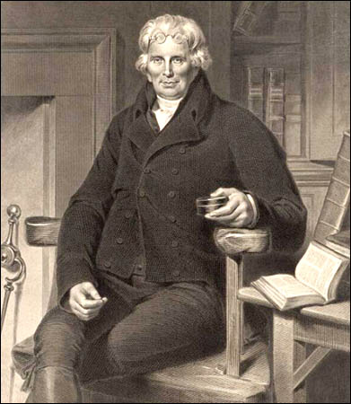 Portrait of schoomaster John Williams in 1818