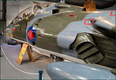 Photo of Harrier jump jet at Airworld Aviation Museum