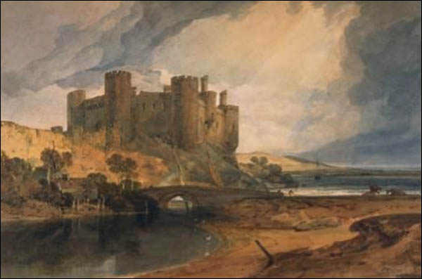Painting of Conwy Castle by JMW Turner