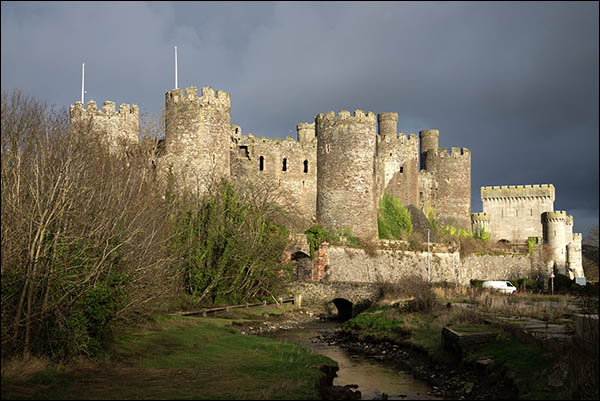 Photo taken from Turner's Conwy Castle viewpoint in 2019
