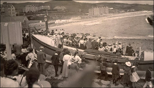 Photo of Criccieth lifeboat Caroline