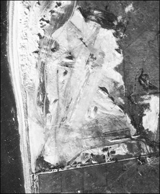 Aerial photo of Caernarfon airfield site in 1941