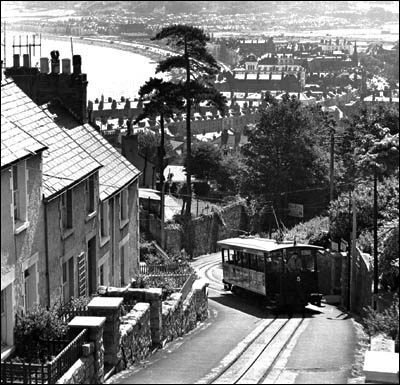 Old photo of Great Orme Tramway