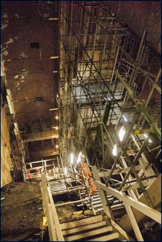 Photo of cathedral abutment interior