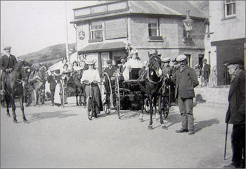 Old Photot of The Mountain View in Mochdre (1905)