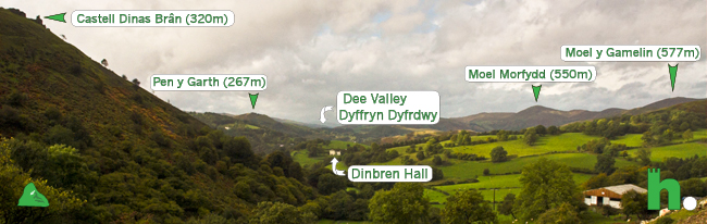 Photo of Dinas Bran view