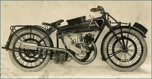Photo of Powell motorcycle