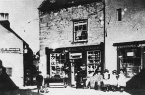 old photo of old china house
