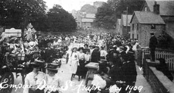 photo of st asaph bridge on empire day